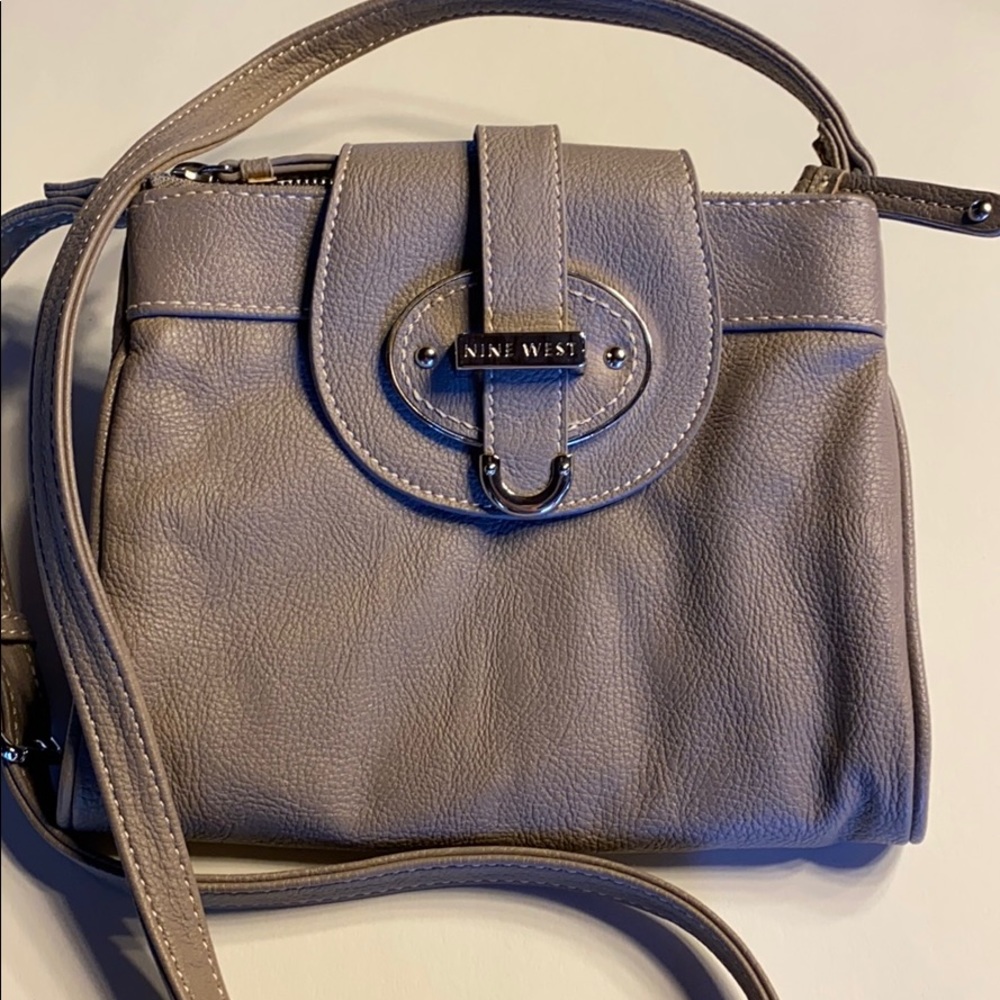 Nine West handbag crossbody Taupe/tan/gray